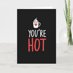 Hot Coffee Minimalist Card
