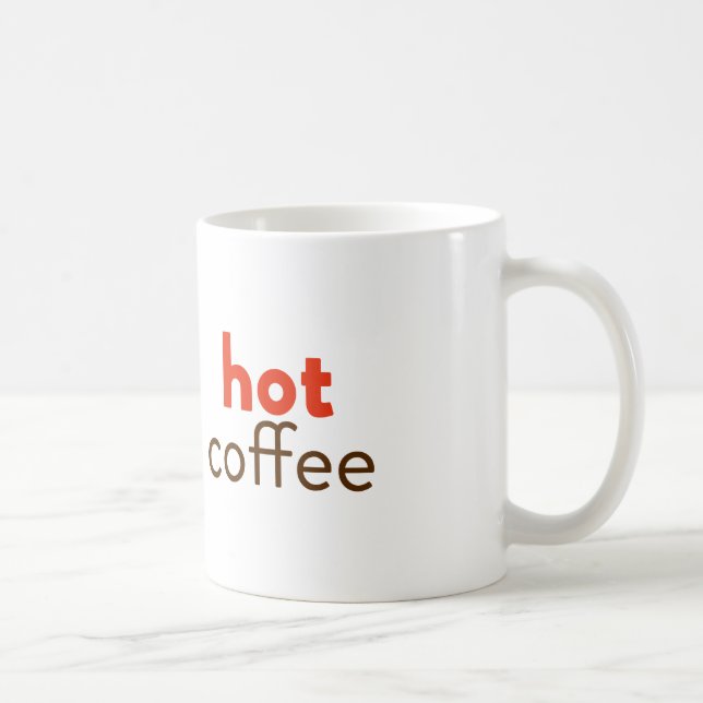 Hot Coffee Mug (Right)
