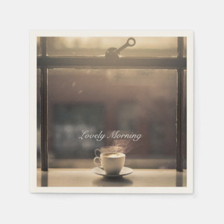 Hot Coffee Paper Napkins