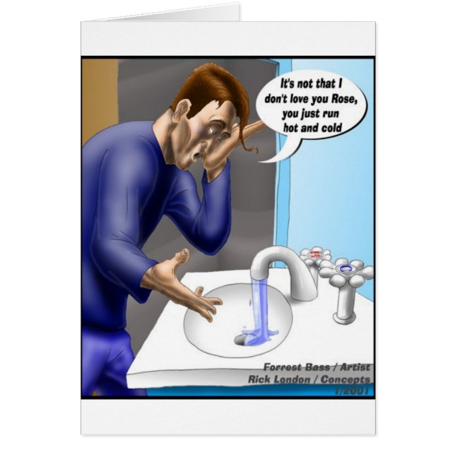 Hot Cold Relationships Funny Gifts & Collectibles (Front)