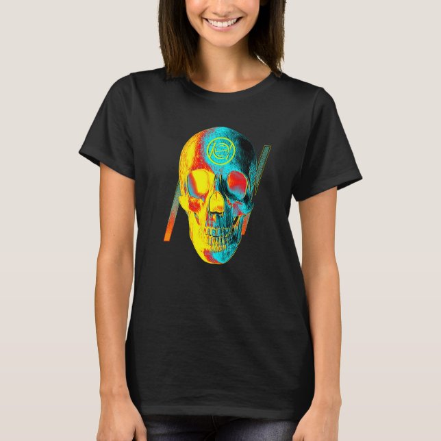 Hot Cold Skull T-Shirt (Front)
