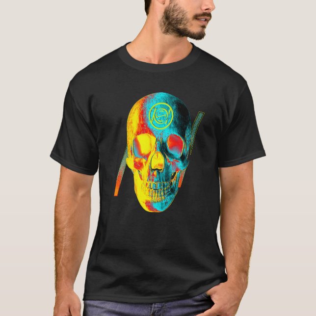 Hot Cold Skull T-Shirt (Front)