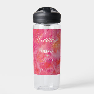Hot Colour Romantic Wedding Water Bottle