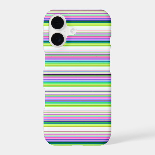 Hot colourful neon stripes (Back)