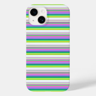 Hot colourful neon stripes Case-Mate iPhone 14 case