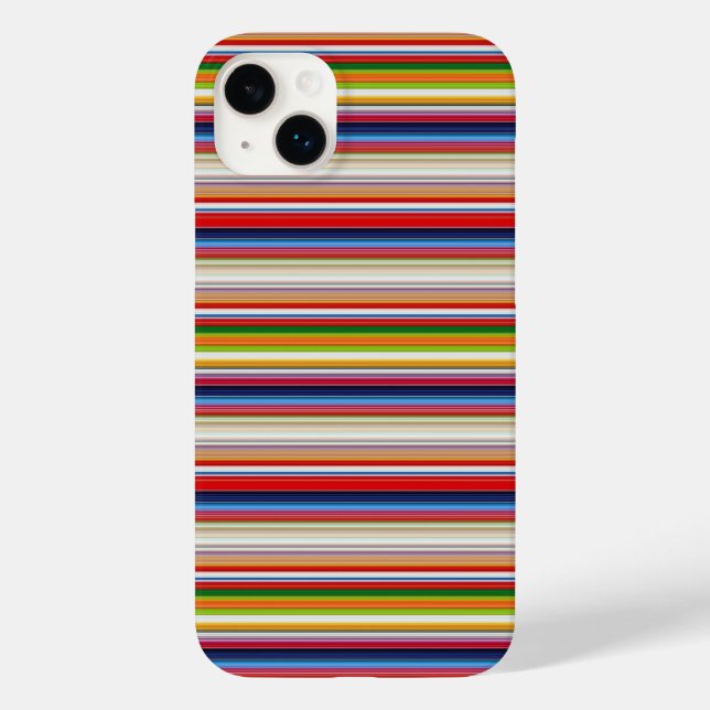 Hot colourful stripes Case-Mate iPhone case (Back)