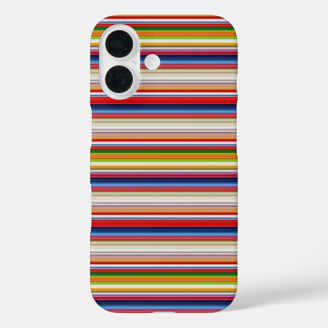 Hot colourful stripes Case-Mate iPhone case (Back)