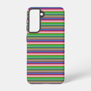 Hot colourful stripes samsung galaxy case