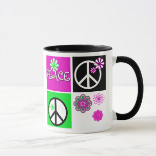 Hot Colours Peace Mug