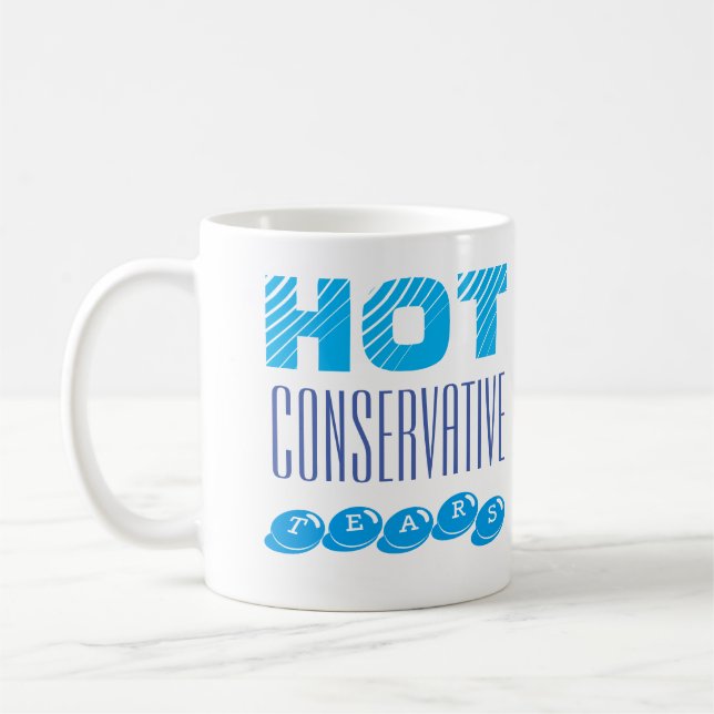 HOT CONSERVATIVE TEARS mug (Left)