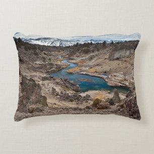 Hot Creek Gulch Decorative Cushion