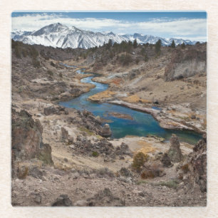Hot Creek Gulch Glass Coaster