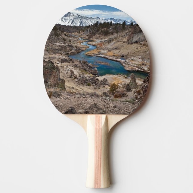 Hot Creek Gulch Ping Pong Paddle (Front)