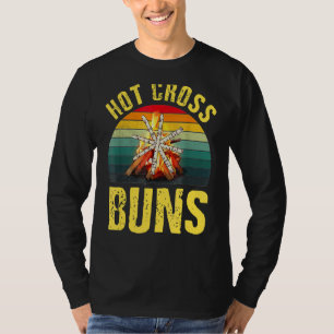 Hot Cross Buns Apparel Vintage Retro Food  1 T-Shirt