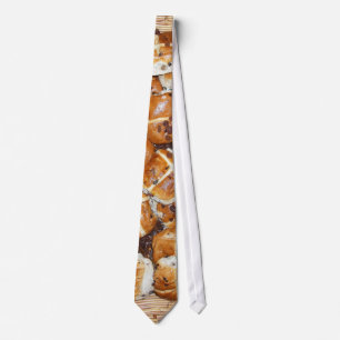 Hot Cross Buns Easter Basket #1 Tie
