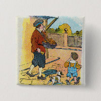 Hot-cross Buns, Mother Goose Nursery Rhyme Picture