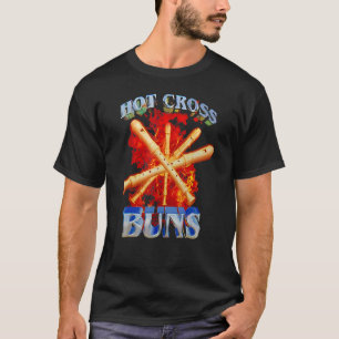 Hot Cross Buns Womens Hot Cross Buns Pattern For T-Shirt