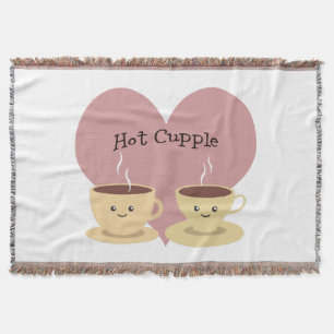 Hot Cupple! Throw Blanket