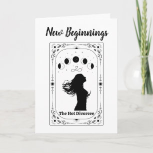 Hot Divorcee Congratulations Freedom Newly Single Card