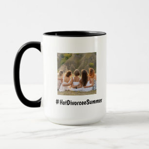 Hot Divorcee Summer Photo Gift Finally Free Trendy Mug