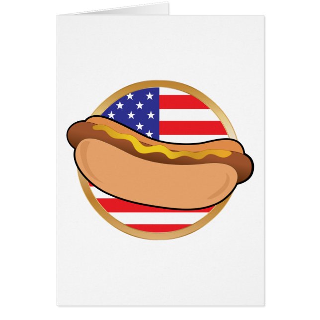 Hot Dog American Flag (Front)