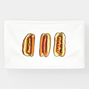 Hot dog banner
