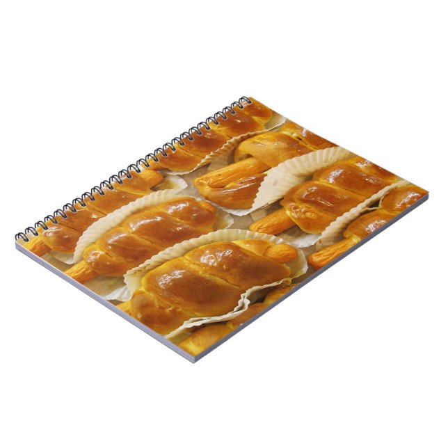 Hot Dog Cake ... Asian Dessert Food Notebook (Left Side)