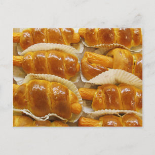 Hot Dog Cake ... Asian Dessert Food Postcard