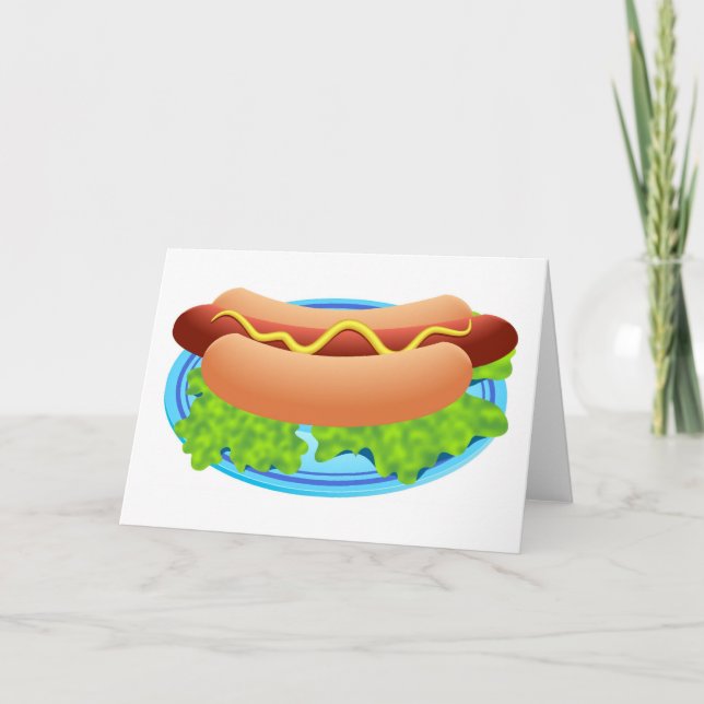 Hot Dog Card (Front)