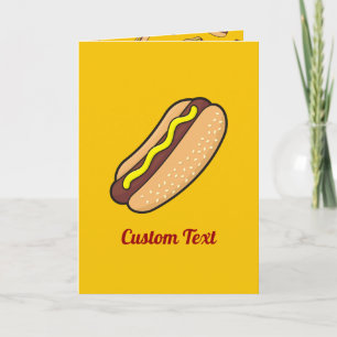 Hot Dog Card