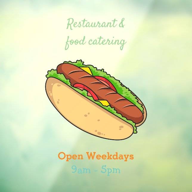 Hot dog cartoon illustration (Sheet 3)