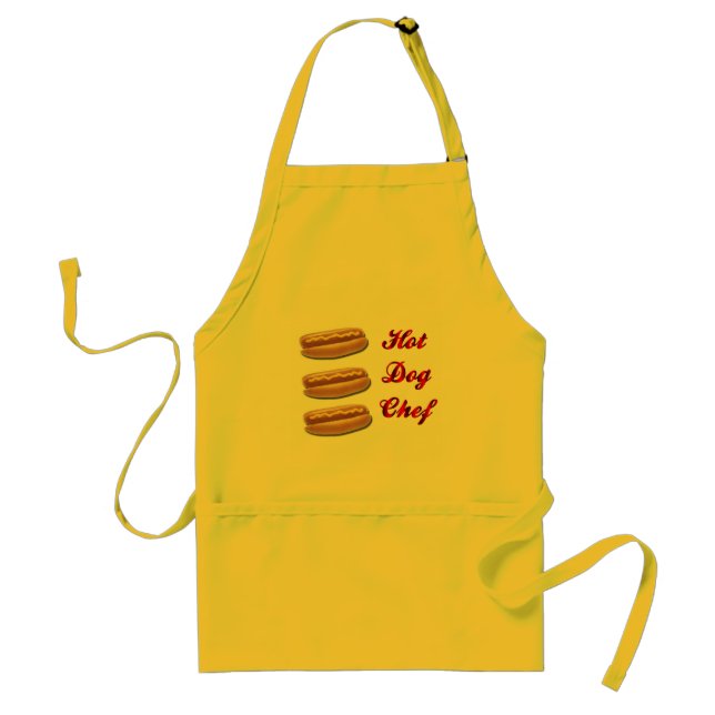 Hot Dog Chef Standard Apron (Front)