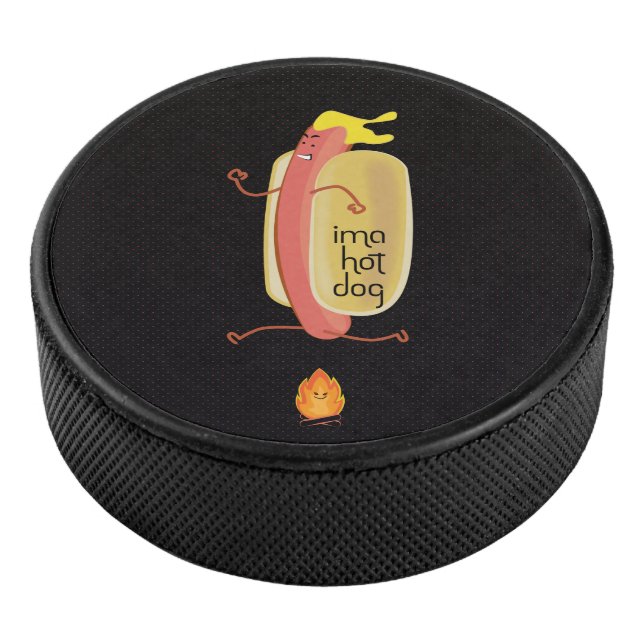 Hot Dog Dare Devil Hockey Puck (3/4)