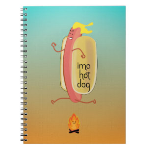 Hot Dog Dare Devil Notebook