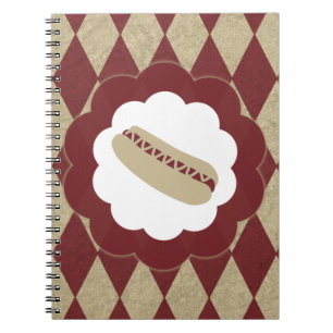 hot dog diamonds notebook
