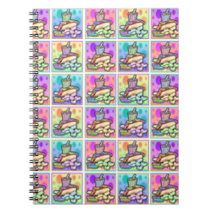 Hot Dog Fast Food Notebook
