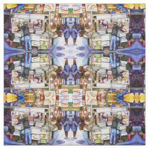 Hot Dog God, New York City Fabric