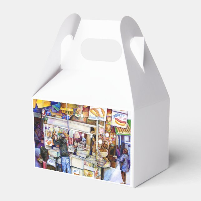 Hot Dog God, New York Favour Box (Front Side)