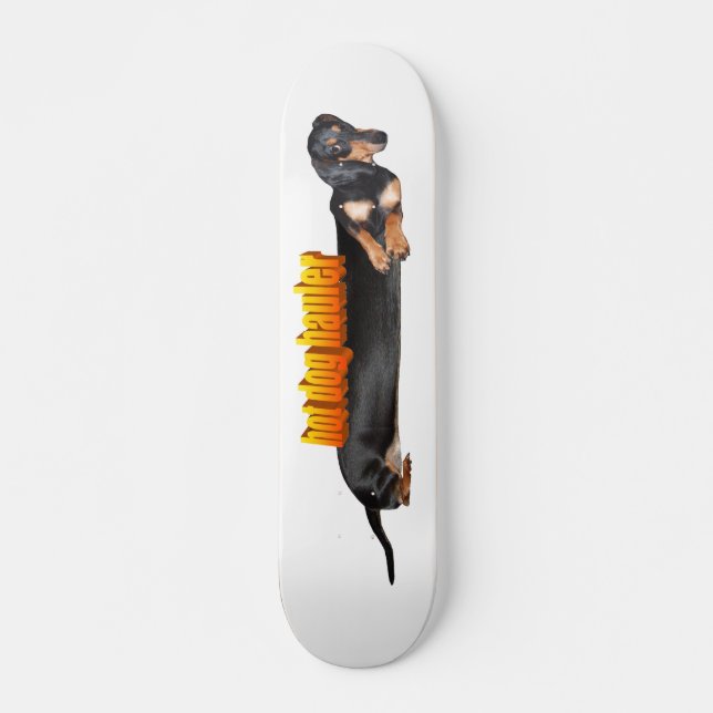 Hot Dog Haulier Skateboard (Front)