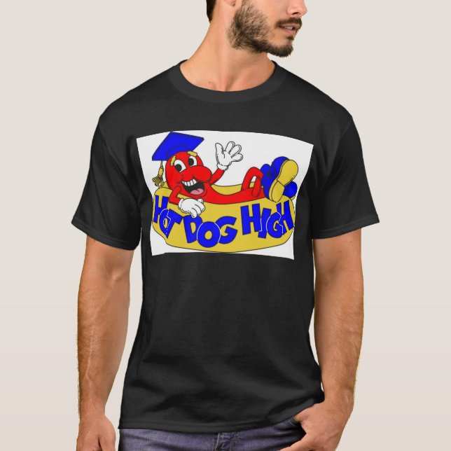 Hot Dog High T-Shirt (Front)