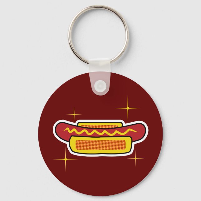 Hot Dog Key Ring (Front)