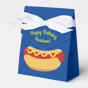 Hot Dog Kids Birthday Party Cook Out Cute Favour Box