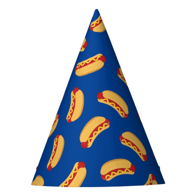 Hot Dog Kids Birthday Party Cook Out Cute Hat (Front)