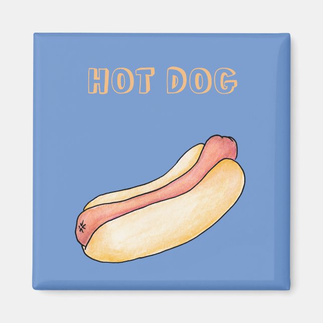 Hot dog magnet (Front)