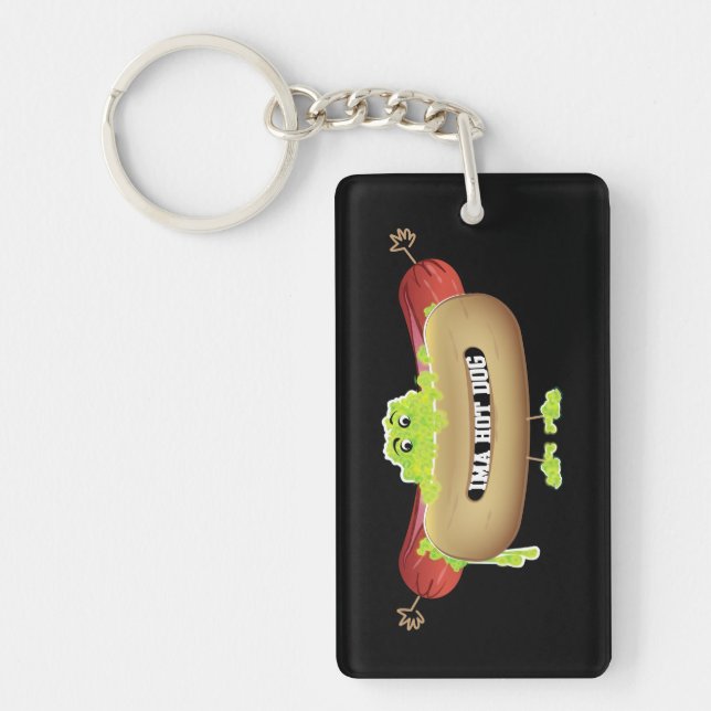 HOT DOG MAN KEY RING (Front)