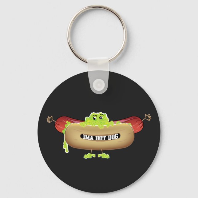 HOT DOG MAN KEY RING (Front)