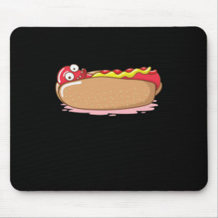 hot dog mouse pad