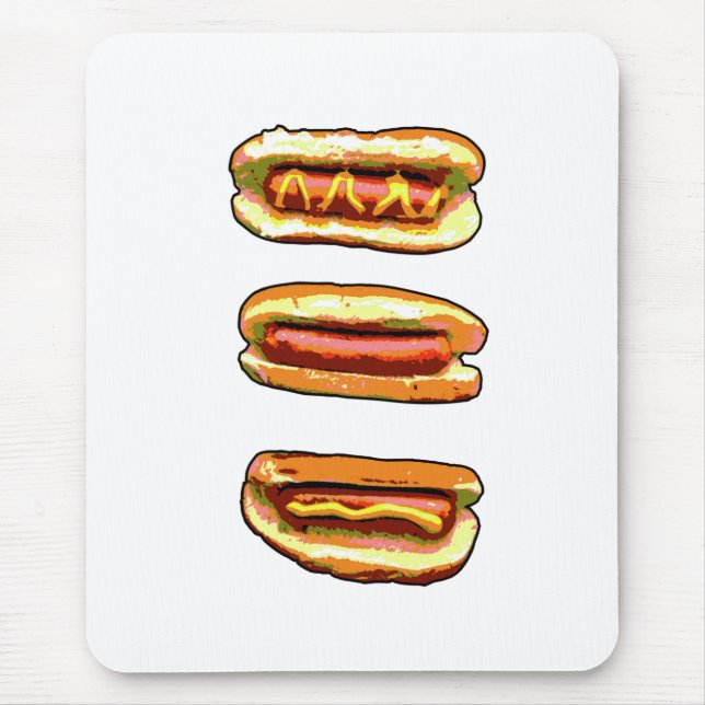 Hot dog mousepad (Front)