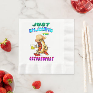 Hot dog napkin