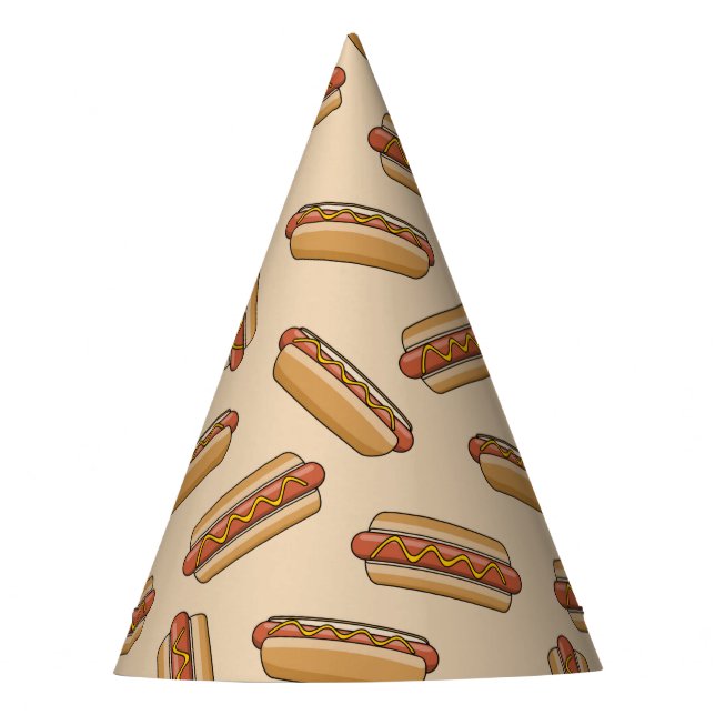 Hot dog party hat (Front)